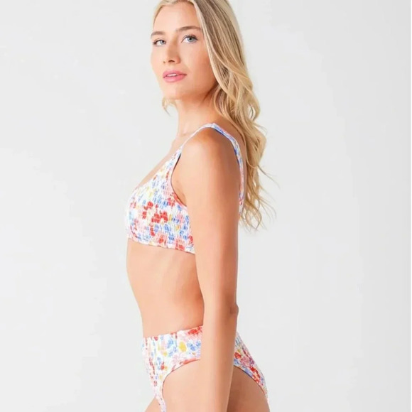 L*Space Forever Flowers Izzie Bikini Top & Barlette Bottoms, flowers forever - Picture 11 of 15